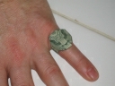 Dollar Bill Octagonal Ring
